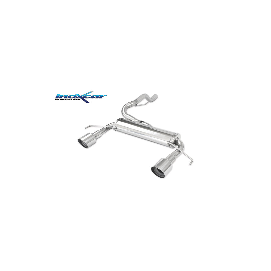 InoXcar OPCO.21.102R Opel Corsa E Rear Silencer | ML Performance UK Car Parts