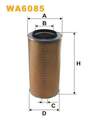 WIX Filters WA6085 Air Filter