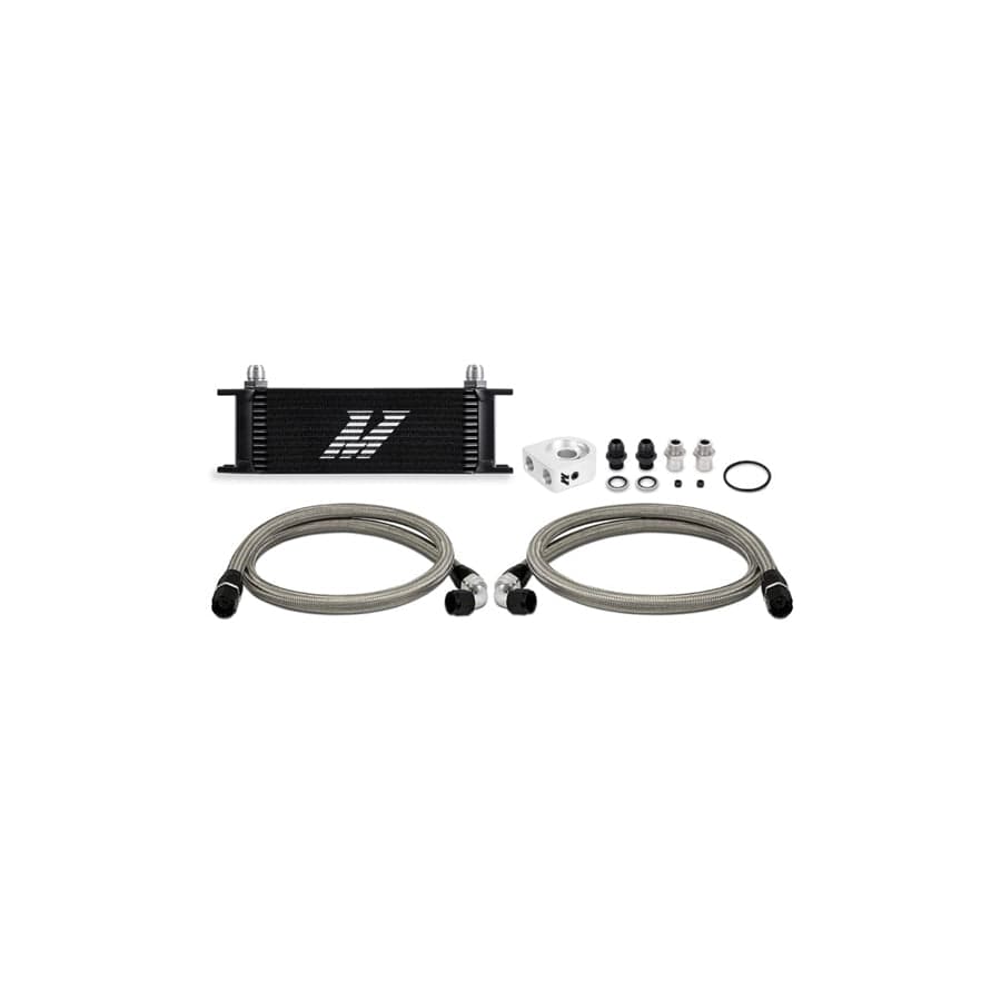 Mishimoto MMOC-U13BK Universal 13 Row Oil Cooler Kit (Black)