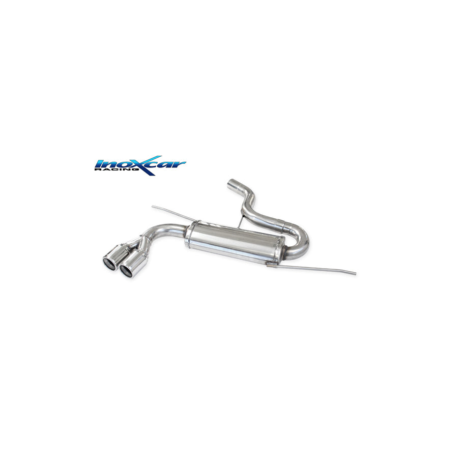 InoXcar OVAU.13.80 Audi A3 (8P) Stainless Steel Rear Exhaust | ML Performance UK Car Parts