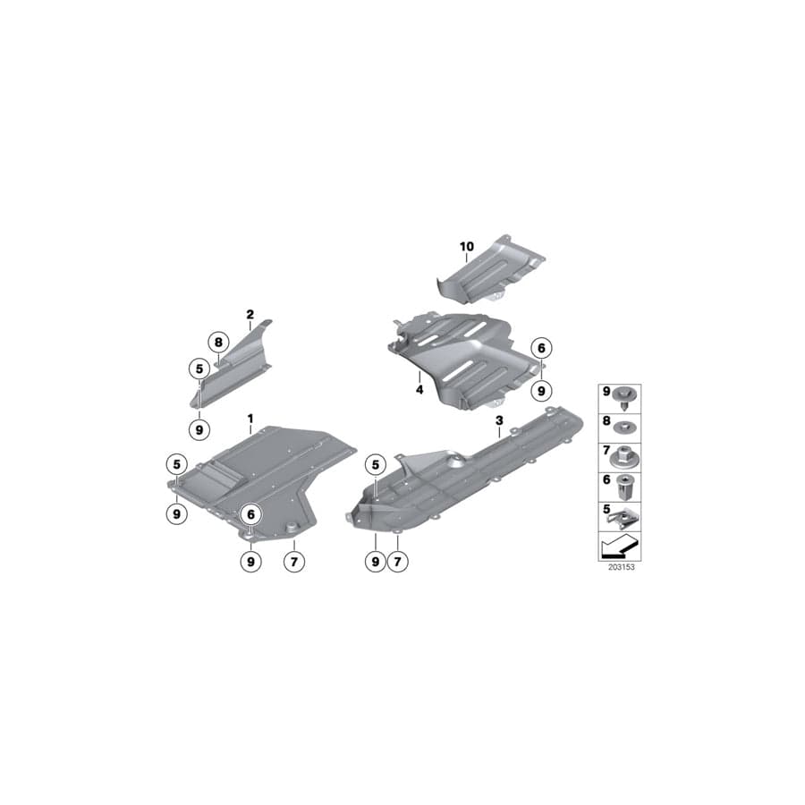 Genuine BMW 51487192025 E89 Cover, Activated Charcoal Filter (Inc. Z4 35i & Z4 35is) | ML Performance UK Car Parts