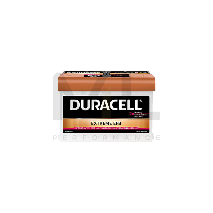 Duracell 096 / DE70 EFB Extreme Car Battery | ML Performance UK Car Parts