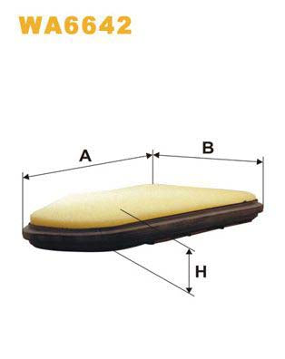 WIX Filters WA6642 Air Filter