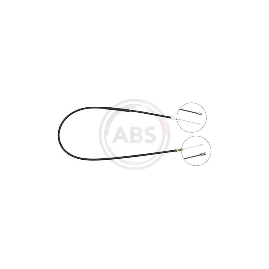 A.B.S. K12197 Hand Brake Cable For Peugeot 309