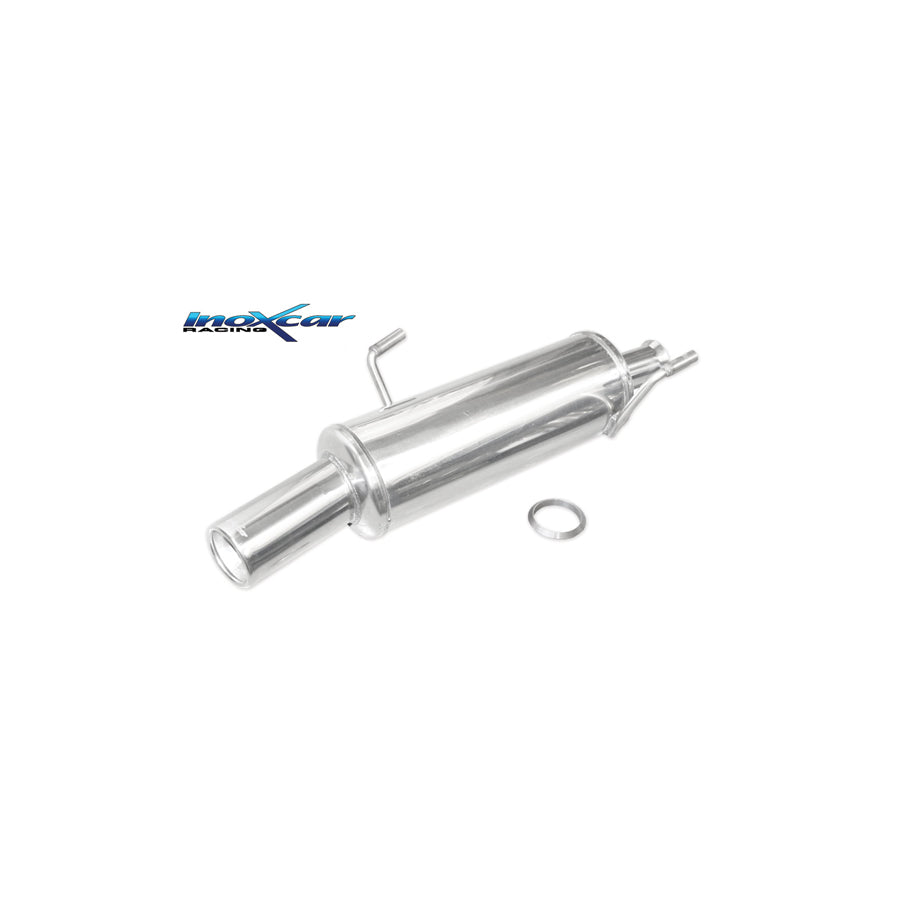 InoXcar PE206.12.80 Peugeot 206 HDi Stainless Steel Rear Exhaust | ML Performance UK Car Parts
