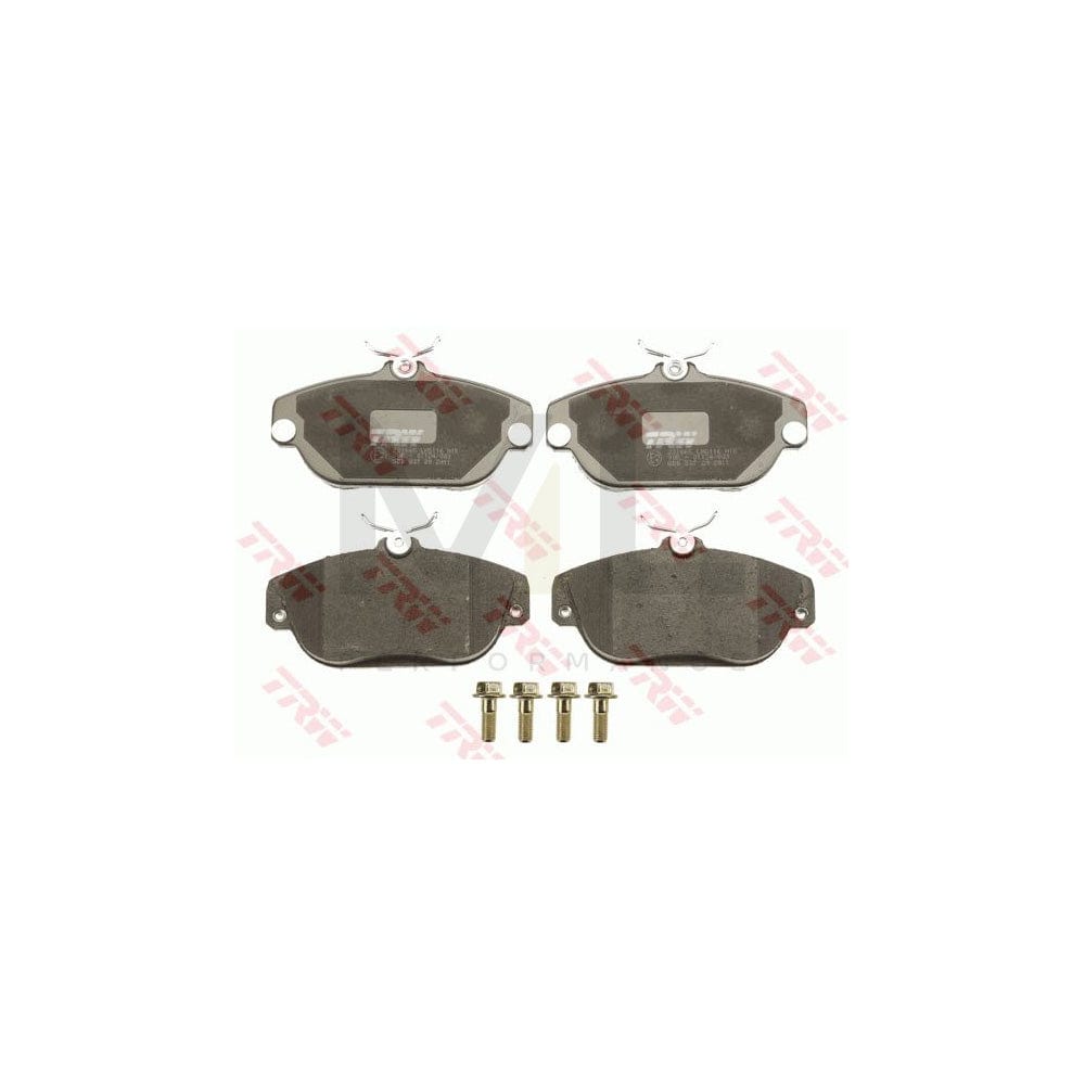 TRW Cotec Gdb837 Brake Pad Set Not Prepared For Wear Indicator, With Brake Caliper Screws, With Accessories | ML Performance Car Parts