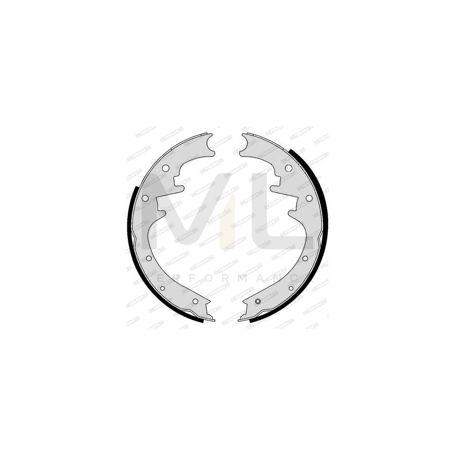 FERODO PREMIER FSB620 Brake Shoe Set for JEEP Cherokee III (KJ) | ML Performance Car Parts