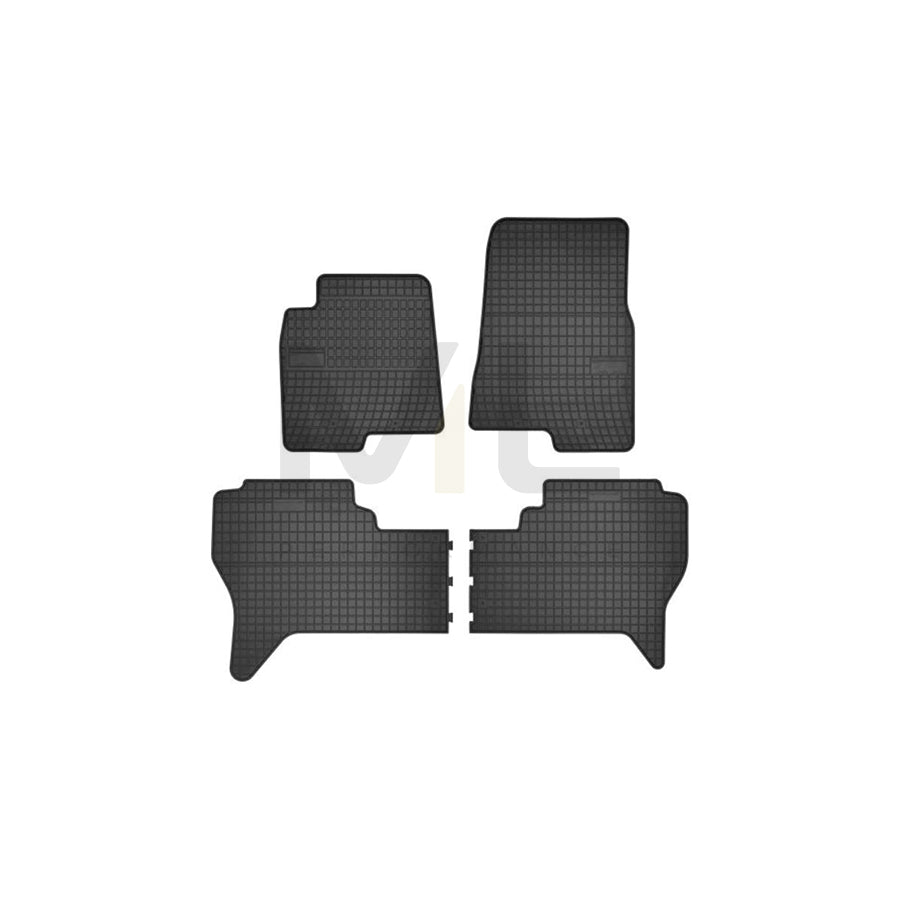 FROGUM Tailored 546276 Floor mat set for MITSUBISHI Pajero / Shogun III (V60) Elastomer, Front and Rear, Quantity: 4, Black | ML Performance Car Parts