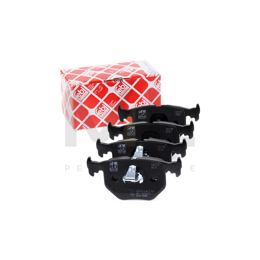 Febi Bilstein 16175 Brake Pad Set Rear Axle, Prepared For Wear Indicator | ML Performance Car Parts