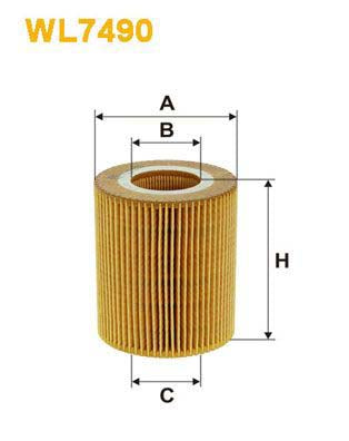 WIX Filters WL7490 Oil Filter