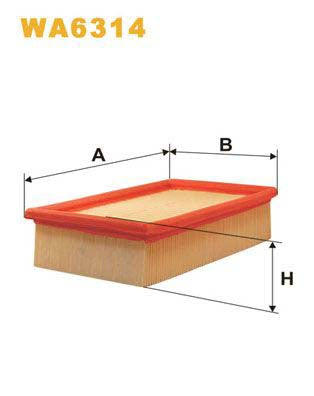 WIX Filters WA6314 Air Filter
