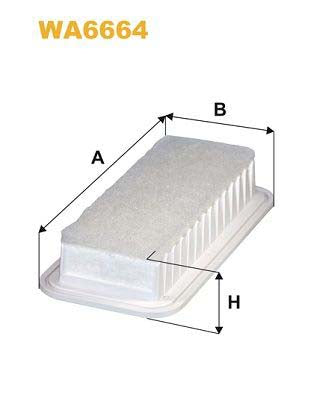 WIX Filters WA6664 Air Filter