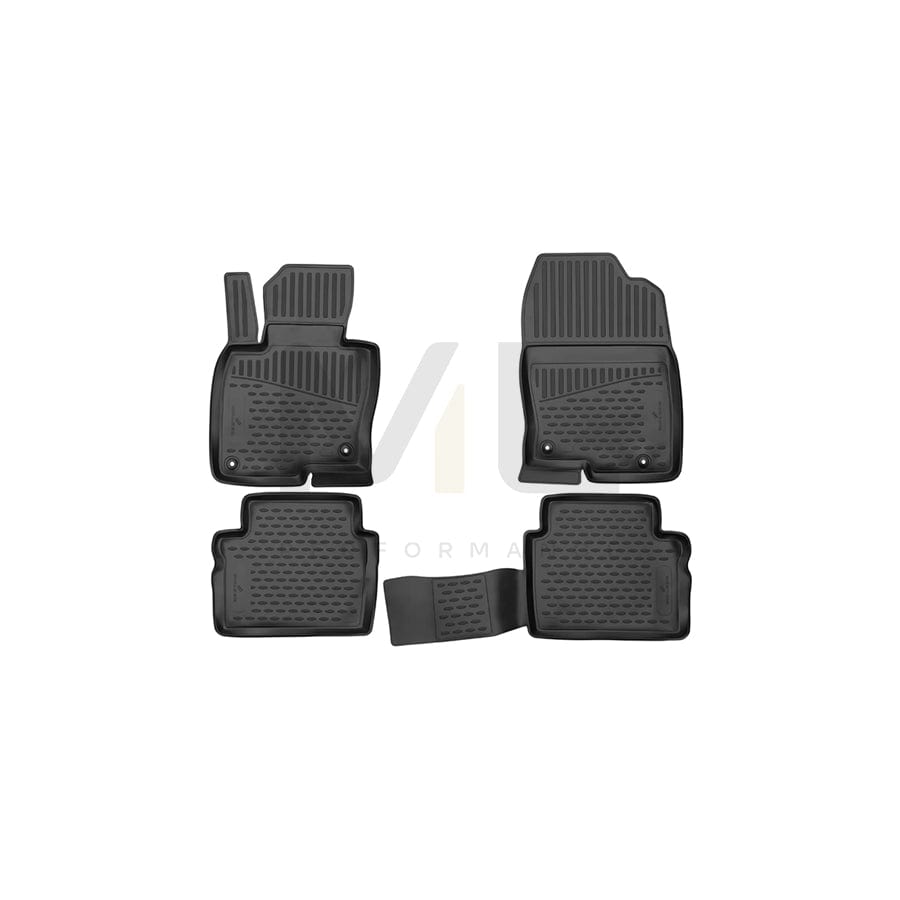 WALSER Tailored, XTR 75106 Floor mat set Front and Rear | ML Performance Car Parts