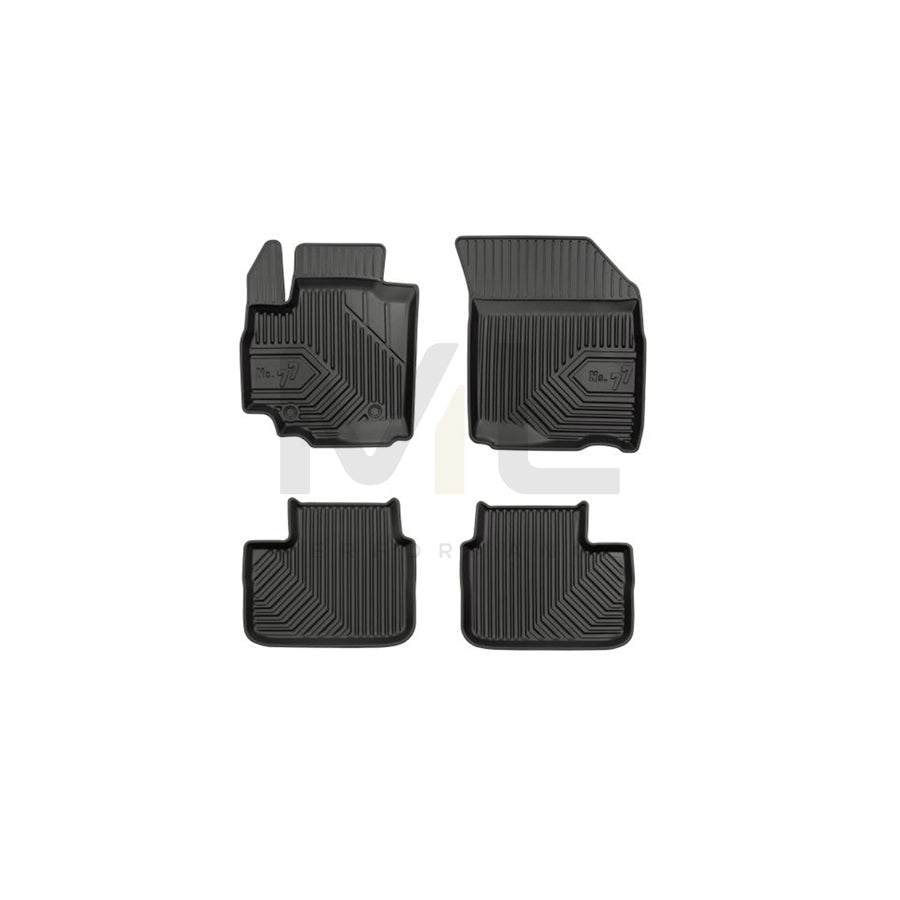 FROGUM Tailored 77407961 Floor mat set for SUZUKI SX4 Elastomer, Front and Rear, Quantity: 4, Black | ML Performance Car Parts