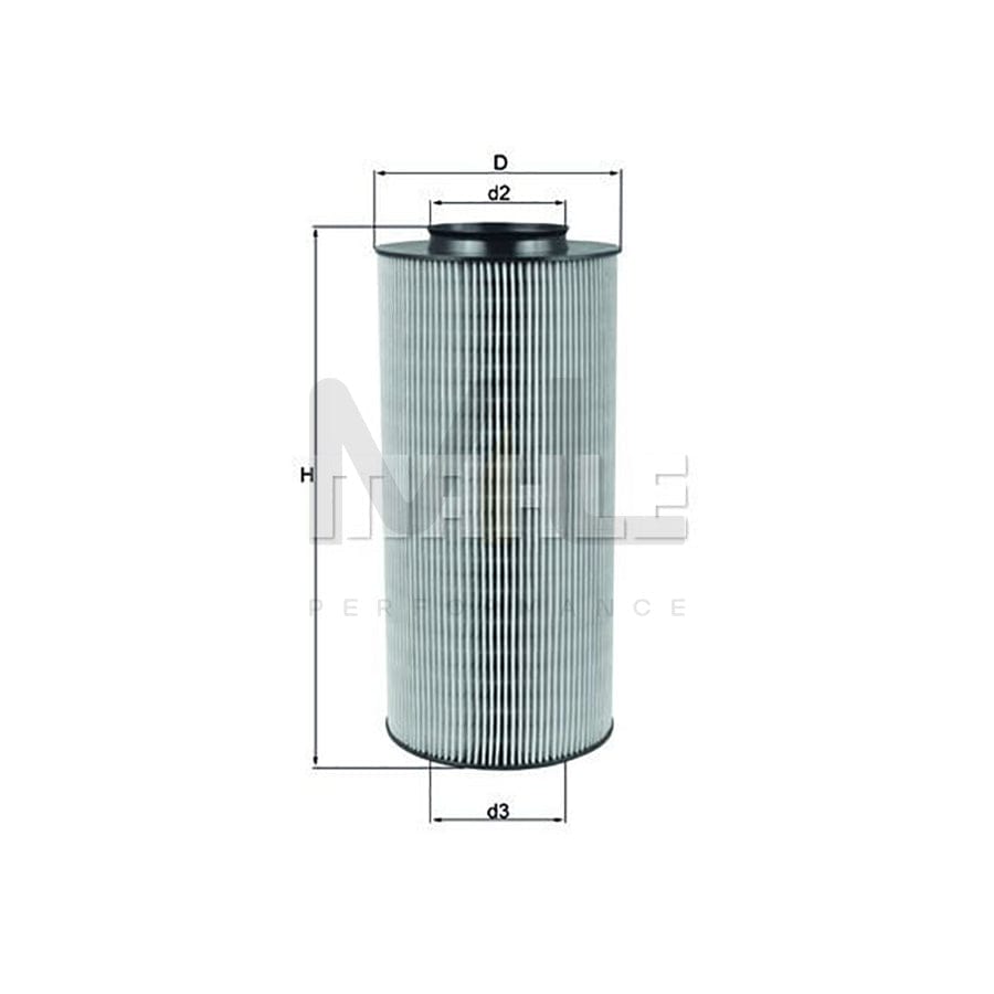 MAHLE ORIGINAL LX 918 Air Filter Filter Insert | ML Performance Car Parts