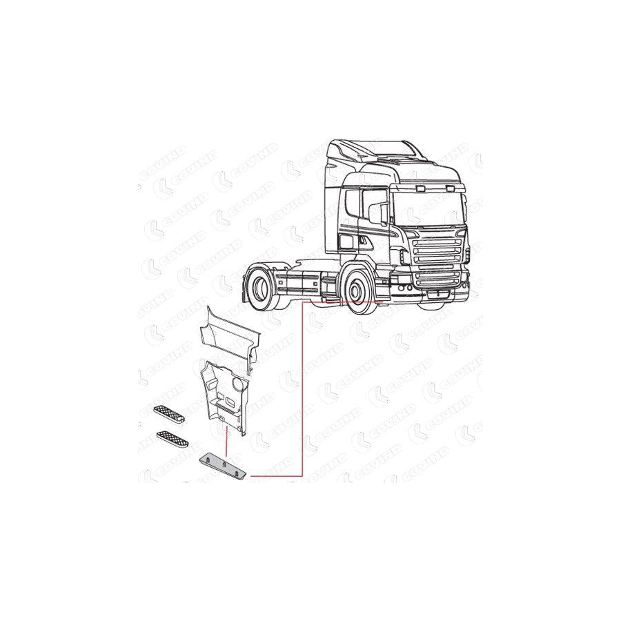 Covind Scr/242 Cover, Footboard | ML Performance UK