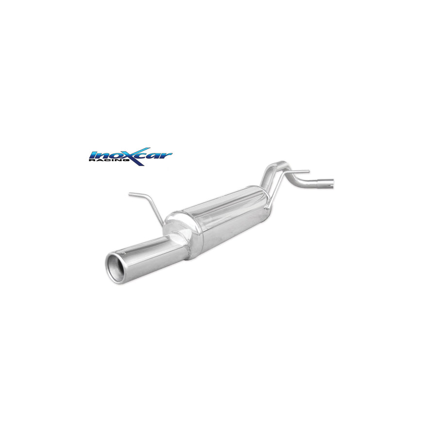 InoXcar SEIB.12.80 Seat Ibiza (6L) Stainless Steel Rear Exhaust | ML Performance UK Car Parts
