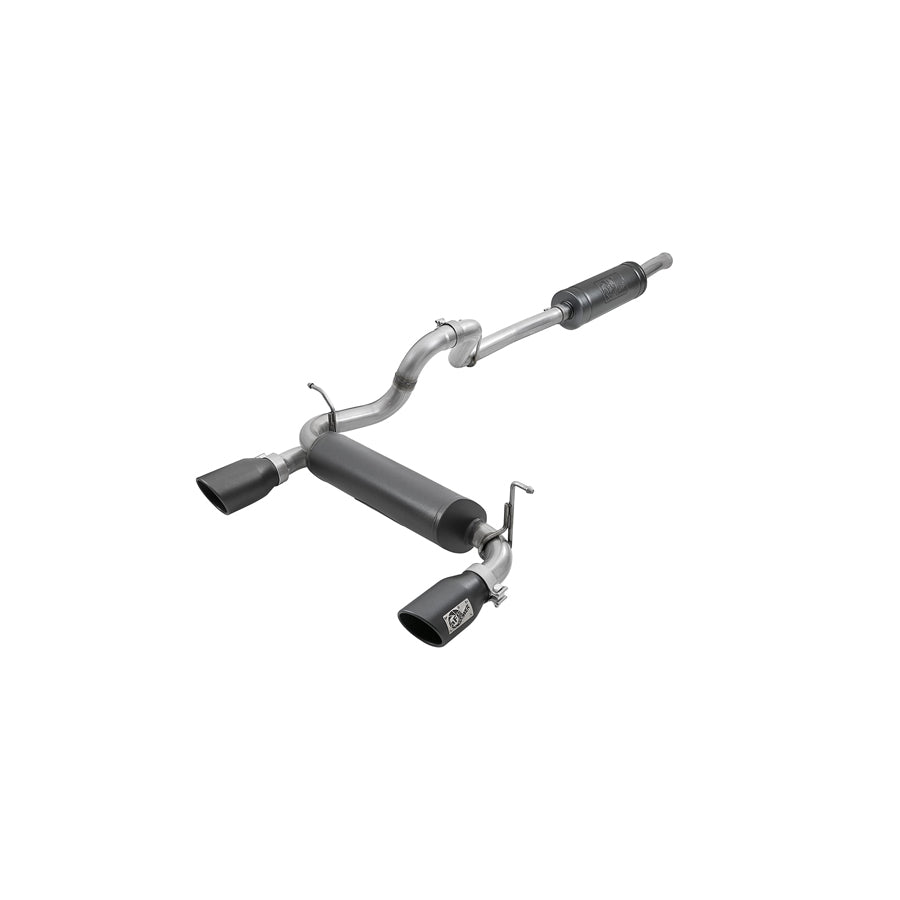 aFe 49-38066-B Cat-Back Exhaust System Jeep Wrangler (JL) 18-21 V6-3.6L | ML Performance UK Car Parts