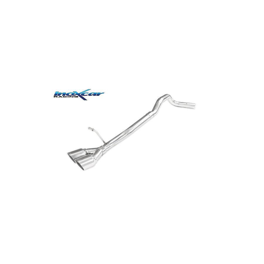 InoXcar SKFA.05.RA Skoda Fabia (NJ) Non-Resonated Rear Exhaust | ML Performance UK Car Parts