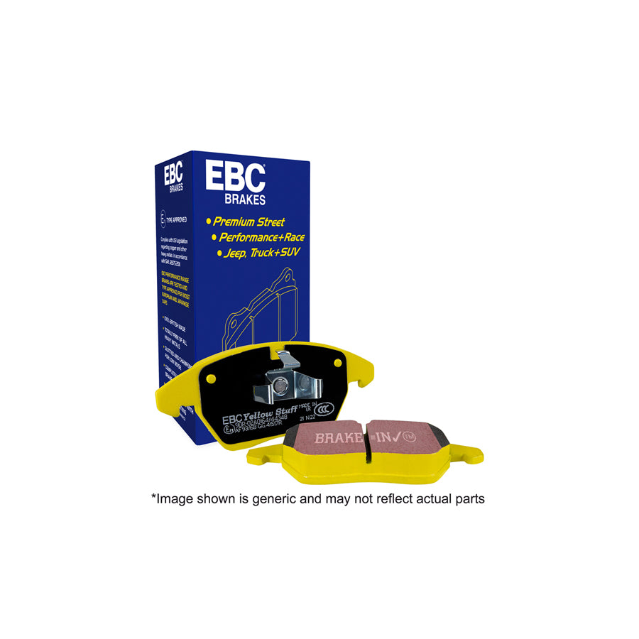thumbnail image 2 of Yellowstuff 4000 Series Street And Track Brake Pad Set (DP42393R) | EBC Brakes Direct 2 of 9