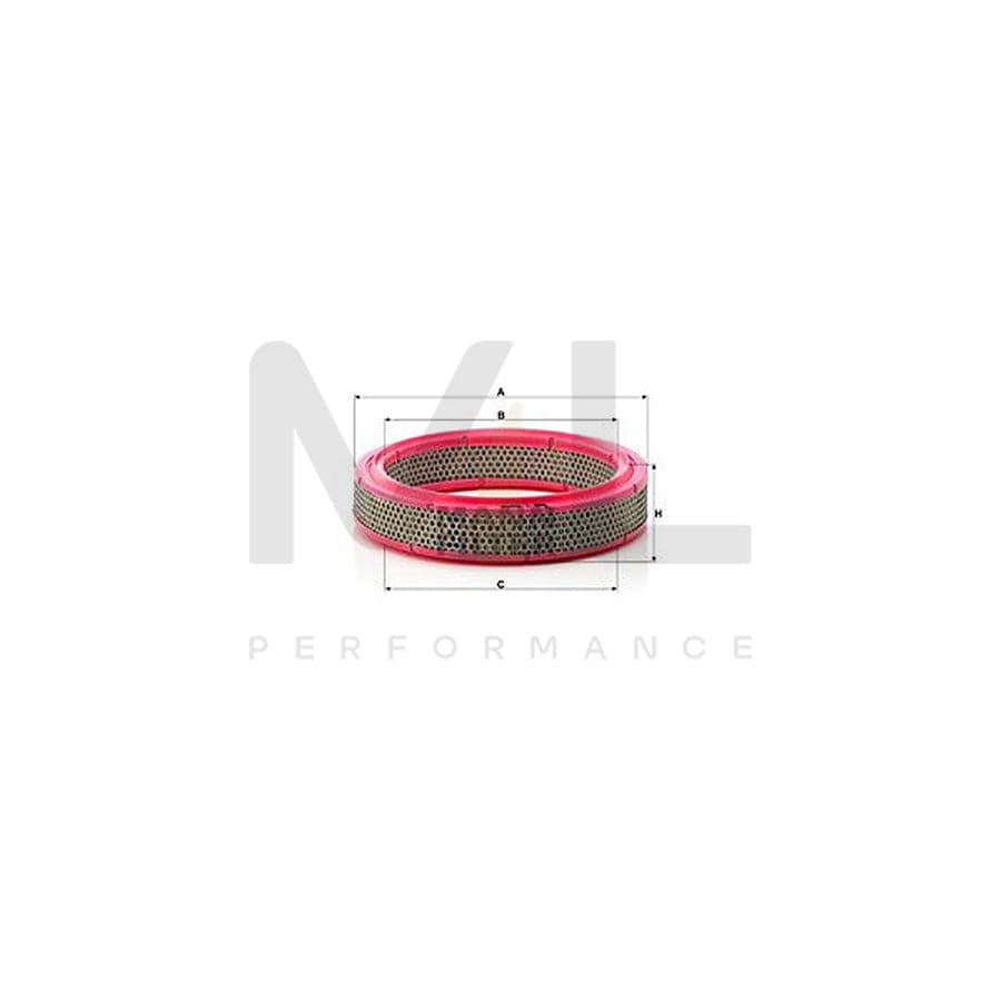 MANN-FILTER C 2535/2 Air Filter Filter Insert | ML Performance Car Parts