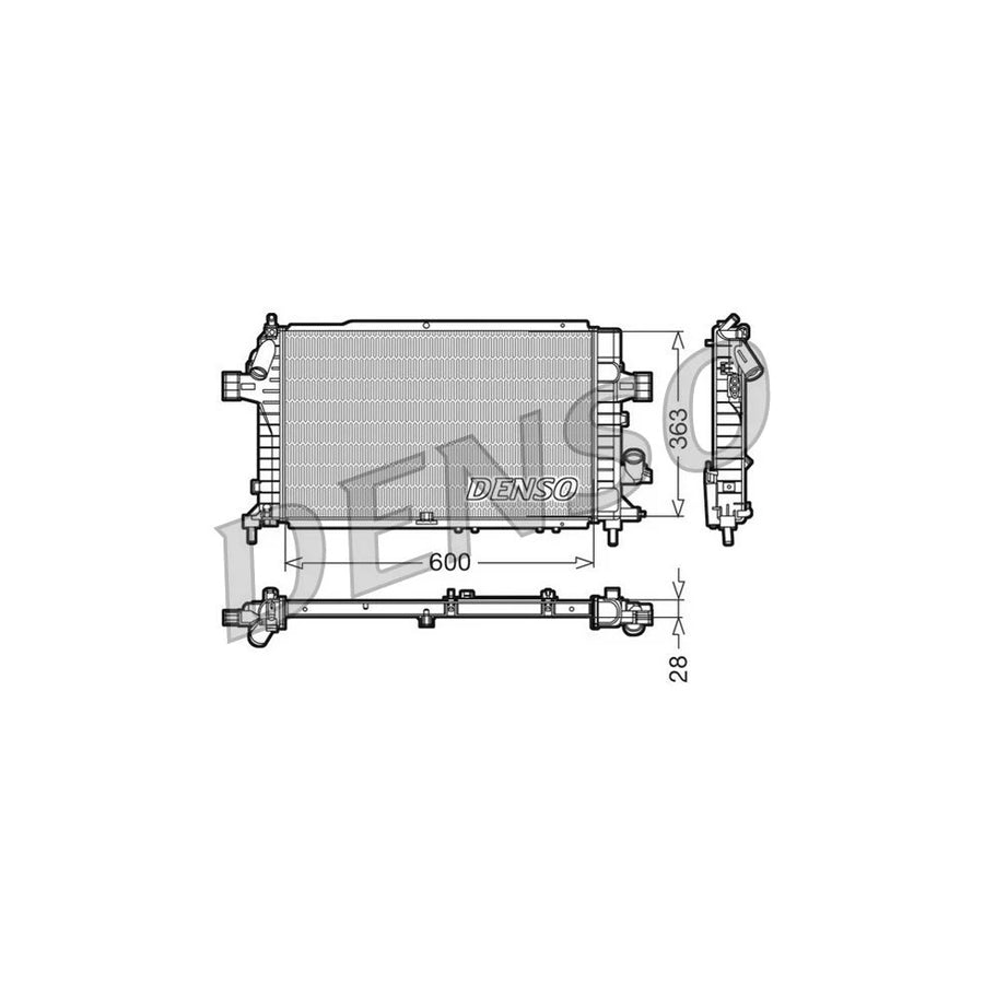 Denso DRM20104 Drm20104 Engine Radiator | ML Performance UK