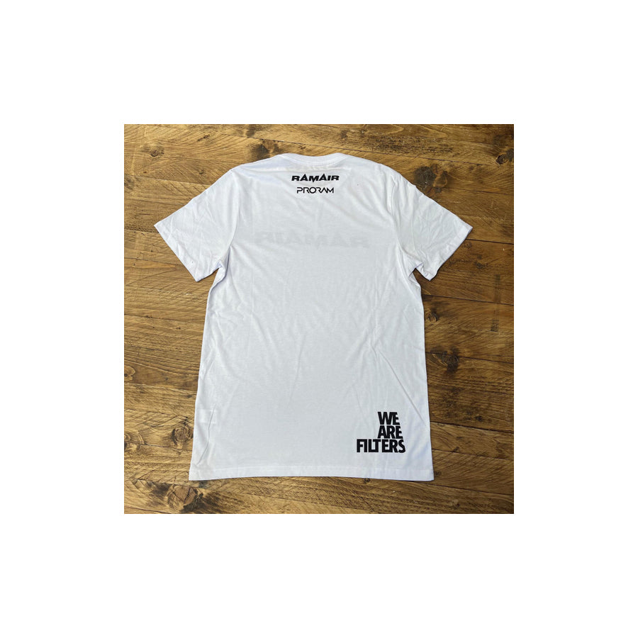 RAMAIR TSHIRT-WHITE-MEDIUM ACCESSORIES | ML Performance UK Car Parts
