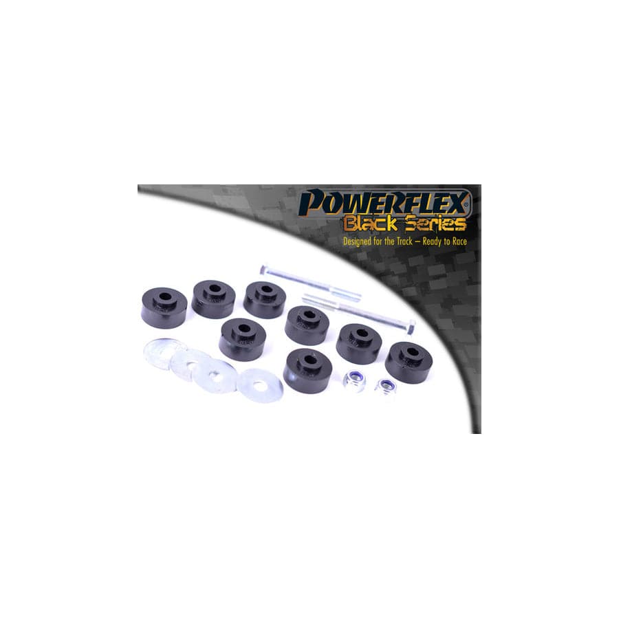 Powerflex PFF60-205BLK Renault Front Anti Roll Bar Outer Mount (Inc. Twingo II, Clio I, Williams) | ML Performance UK Car Parts