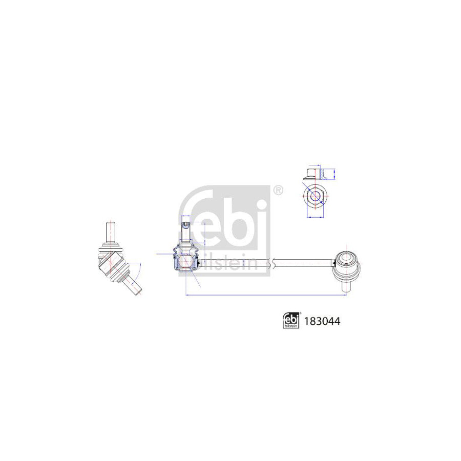 Febi Bilstein 183044 Anti Roll Bar Link