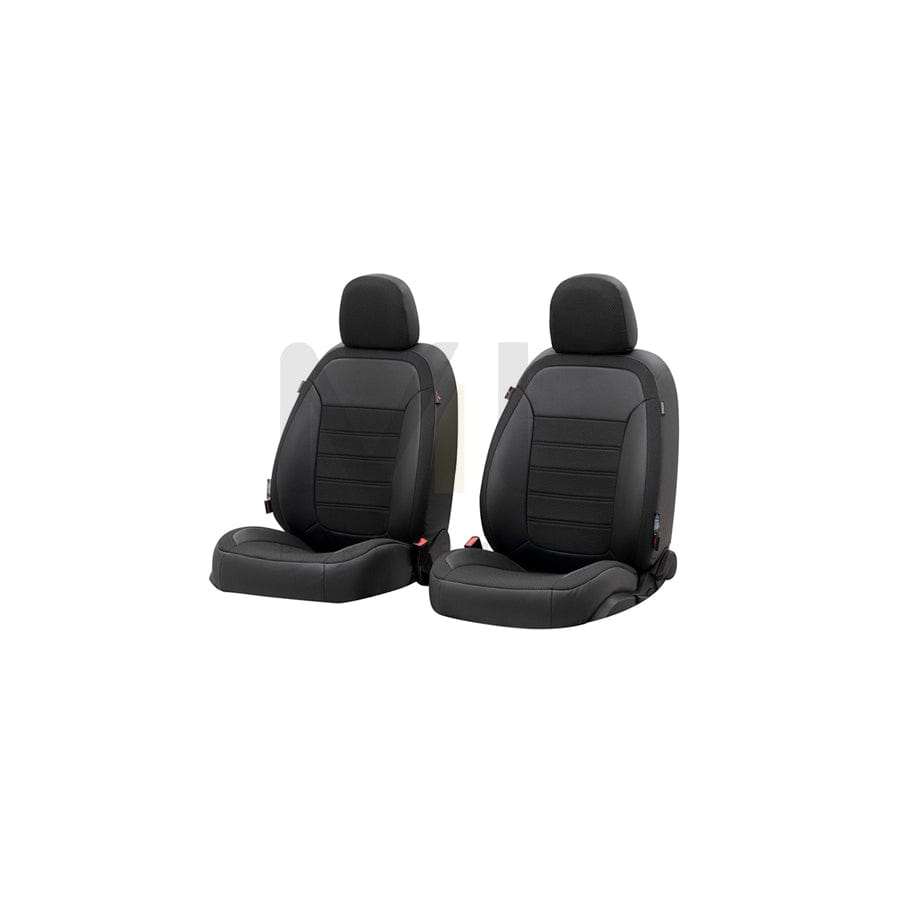 WALSER Aversa 38541 Car seat cover Black, Polyester, Front | ML Performance Car Parts