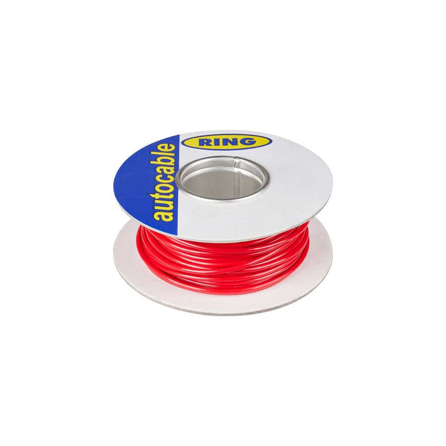 RING RC0128R 44/0.30mm Single Thin Wall Cable 30m (Red) | ML Performance