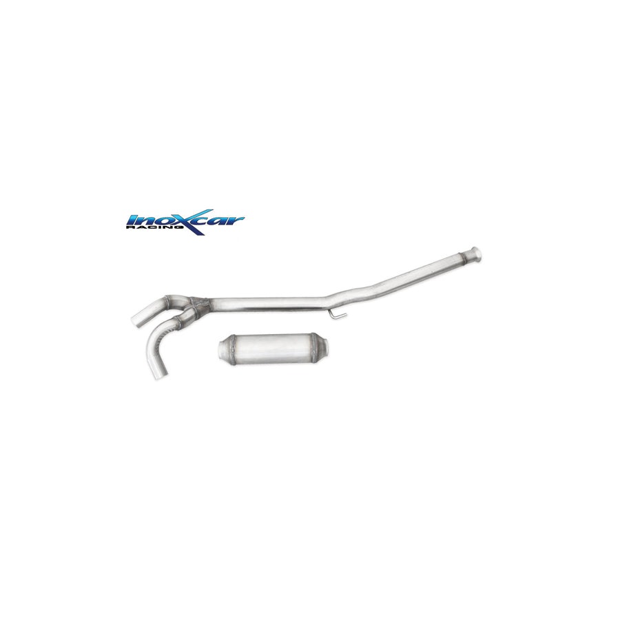 InoXcar TCCLIOBS Renault Clio 2 Central Pipe with Silencer | ML Performance UK Car Parts