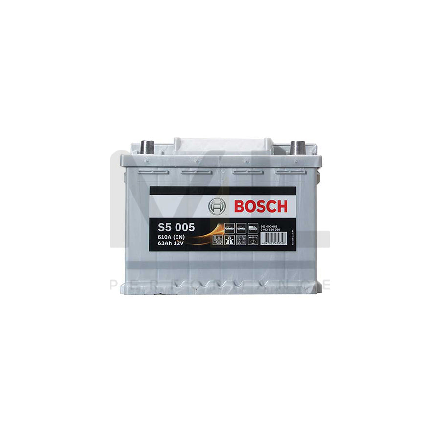 Bosch S5 Car Battery 027 5 Year Guarantee | ML Performance UK Car Parts