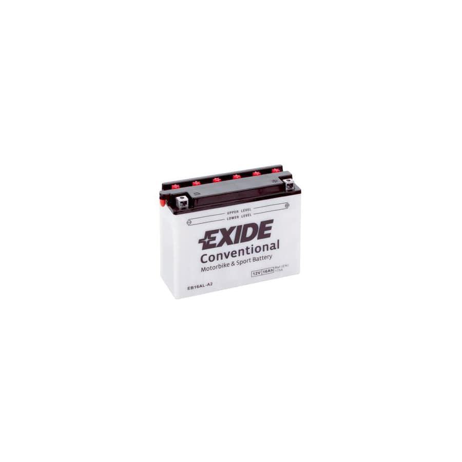 Exide EB16AL-A2 12V Conventional Motorcycle Battery | ML Performance UK Car Parts