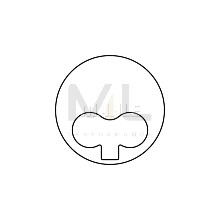 MAHLE ORIGINAL 681 13 01 Piston 91,35 mm, with piston ring carrier, without cooling duct | ML Performance Car Parts