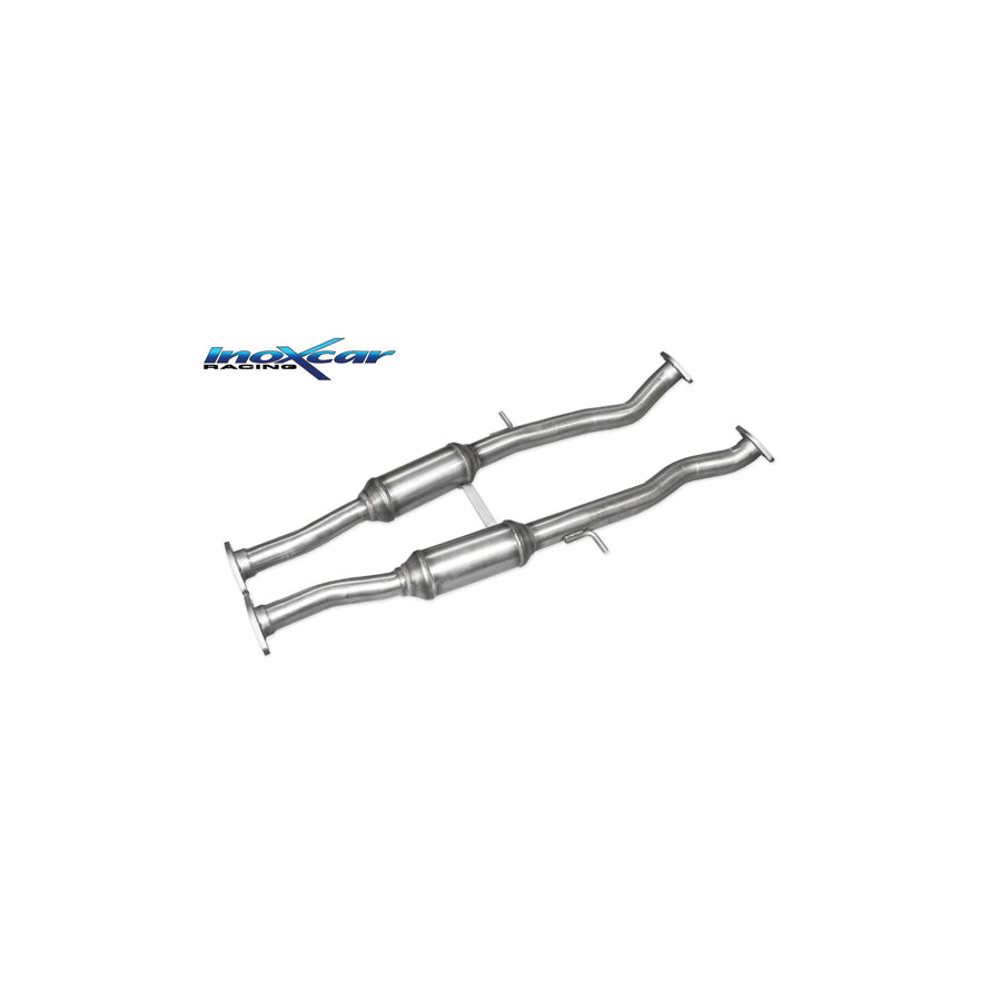 InoXcar TCS370 Nissan 370Z Central Pipe with Silencer | ML Performance UK Car Parts