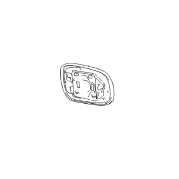 Genuine Lexus 87931-50470 GS Phase 3 O/S Door Mirror Glass