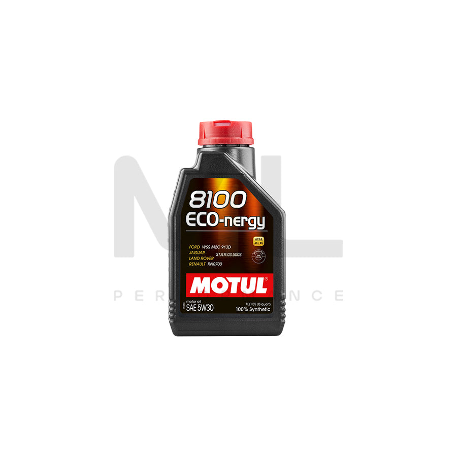Motul 8100 Eco-nergy 5w-30 Fully Synthetic Car Engine Oil 1l | Engine Oil | ML Car Parts UK | ML Performance