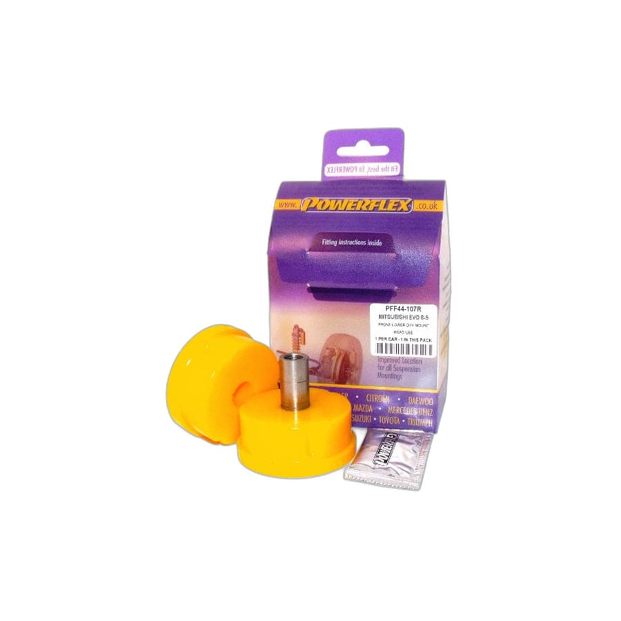 Powerflex PFF44-107R Mitsubishi Lancer Evo Front Lower Rear Diff Mount (Road) | ML Performance UK Car Parts