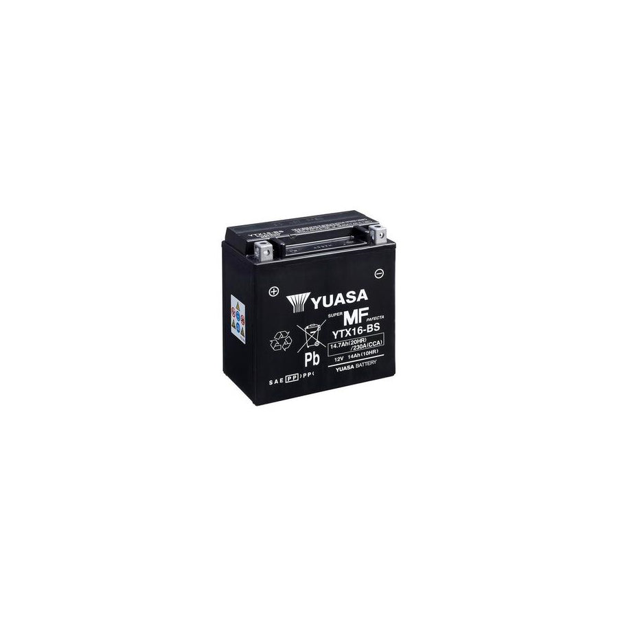 Yuasa YTX16-BS Quad Bike ATV Battery - Main Image
