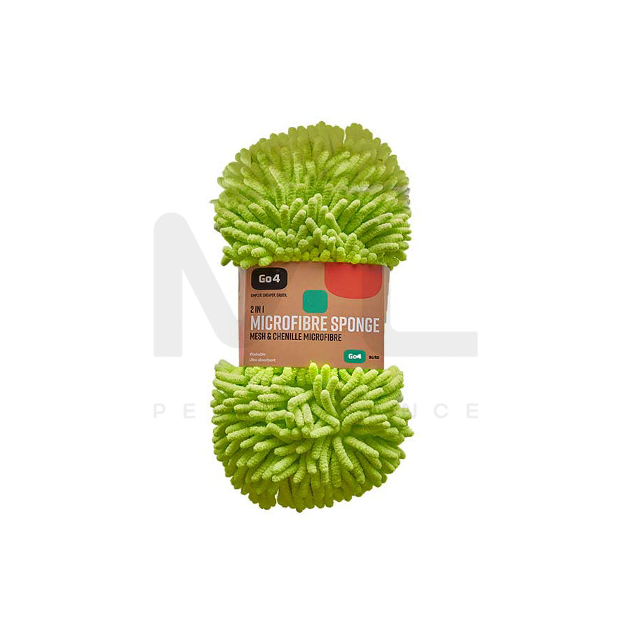 Go4 Auto 2 In 1 Microfibre Sponge