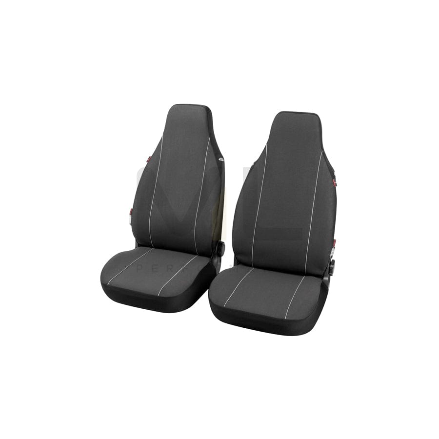 WALSER Modulo 13558 Car seat cover Black, Polyester, Front | ML Performance Car Parts