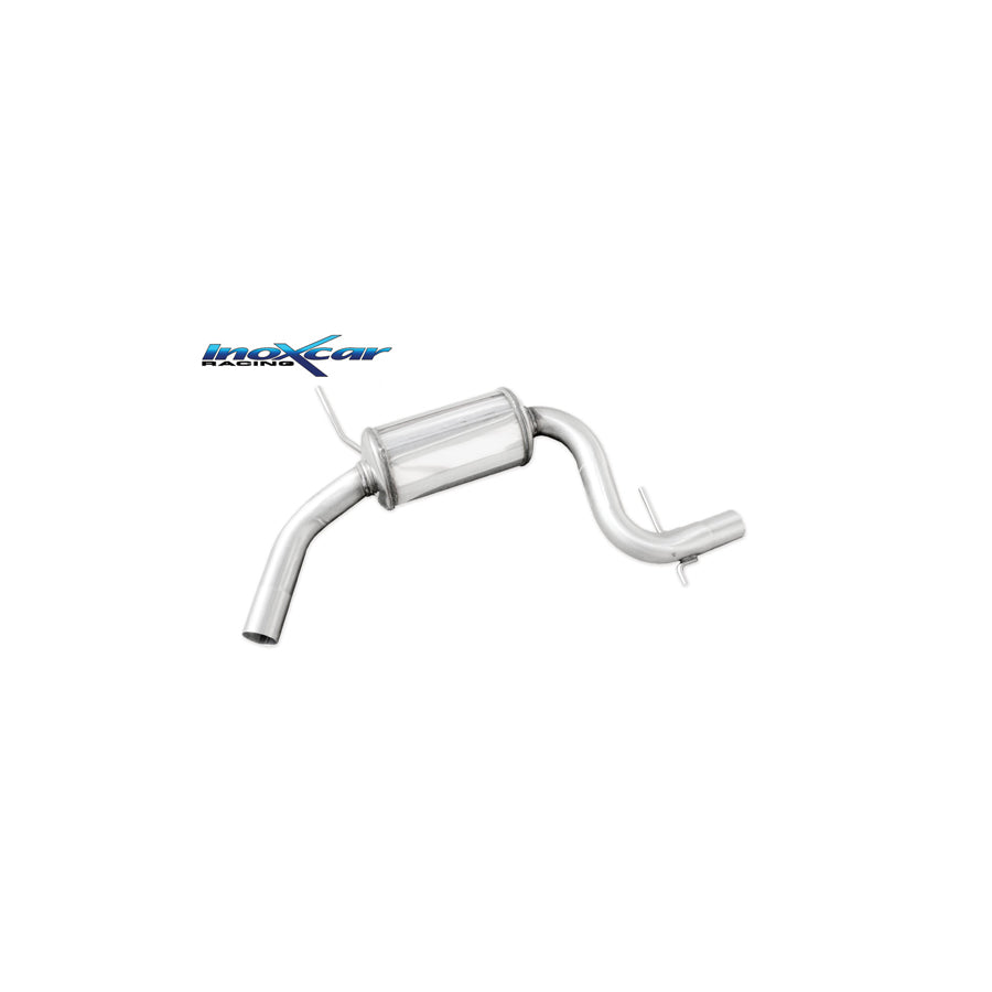 InoXcar TCVW.01S VW Golf 6 Central Pipe with Silencer | ML Performance UK Car Parts