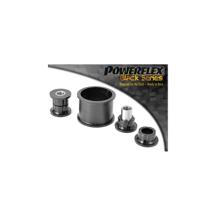 Powerflex PFF69-504BLK Subaru Steering Rack Mounting Kit (Inc. Impreza & Forester) | ML Performance UK Car Parts