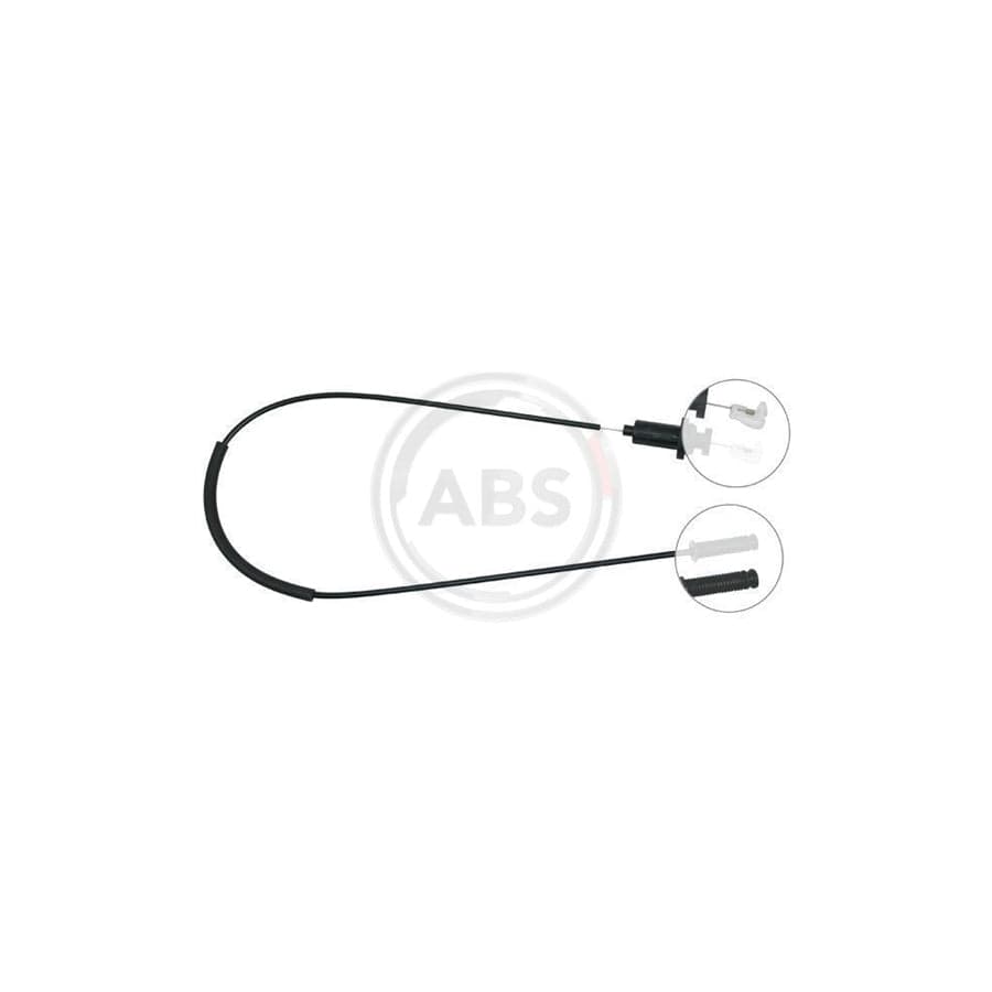 A.B.S. K34050 Throttle Cable for PEUGEOT 205 II Hatchback | ML Performance UK Car Parts