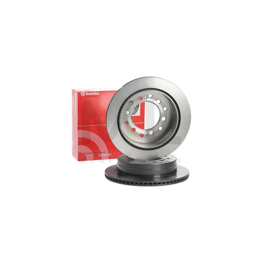 BREMBO COATED DISC LINE 09.A334.11 Brake Disc Internally Vented, Coated | ML Performance Car Parts