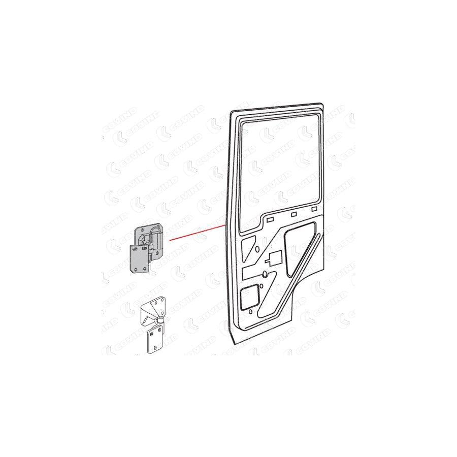 Covind Mlx/ 6 Door Hinge | ML Performance UK