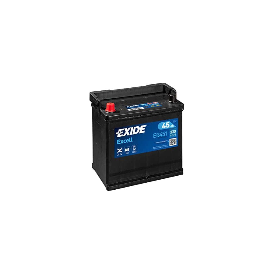 Exide EB451 Excell Car Battery 45AH 330A 049SE | ML Performance UK Car Parts