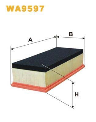 WIX Filters WA9597 Air Filter