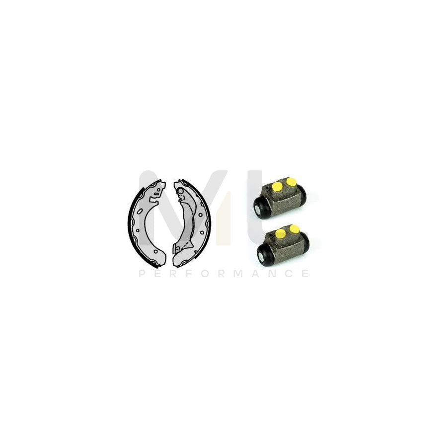 BREMBO STANDARD KIT H 24 043 Brake Shoe Set for FORD MONDEO Ø: 229mm | ML Performance Car Parts
